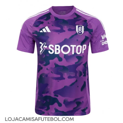 Camisa de Futebol Fulham Equipamento Alternativo 2024-25 Manga Curta